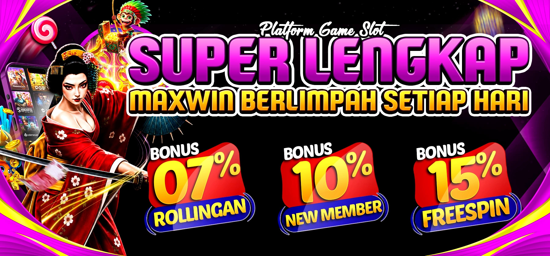 Platform Game Slot SUPER LENGKAP MAXWIN BERLIMPAH SETIAP HARI